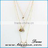 Wholesale Jewelry Gemstone Women Necklace,Natural Stone Pendant Necklace Jewelry, Turquoise Quartz Necklace Fashion thumbnail-3