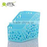 Emc Plastic Storage Box Desktop 4 Grid Sub-grid Storage Case thumbnail-1