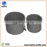 Gray Paper String Basket Weave thumbnail-1