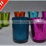 Holder Candle,props for the Wedding,frosted Glass Candle Jars
