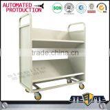 Library Equipment Furniture Double Side Metal Display Ladder thumbnail-1