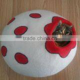 China Wholesale Cat Cave Wool Felt Cat Cave Felt Pet Bed thumbnail-1