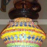 Glass Decorative Lamp/ Art Glass Lamp/ Hurricane Glass Lighting thumbnail-1