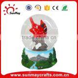 Resin Custom Snow Globes With Bird (SMW0133) thumbnail-1
