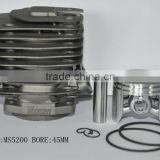 Cylinder and piston kit complete for 5200 Chainsaw