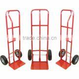 600LB RED HEAVY DUTY GARDEN SACK TRUCK MANUAL LIFT HAND TIP INDUSTRIAL TROLLEY HT1805A thumbnail-1