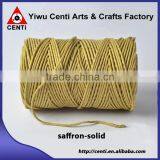 Classical Saffron Solid Bakers Twine for Packing Gift thumbnail-1