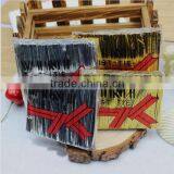 Gold Metallic Plastic Coated Twist Tie Wire for Christmas Gift Clip thumbnail-2