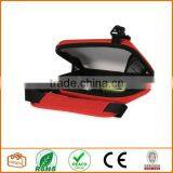 Mini Messenger Bag w/ Built-in Grid-it Organizer RED thumbnail-2