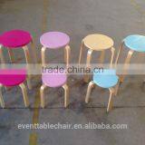 High Quality Children Stool Bentwood Children Chair and Stool thumbnail-1
