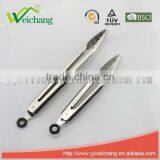 WCJ215 Premium Utility Whole Stainless Steel Tongs Kitchen Utensils Stainless Steel Food Tong thumbnail-1