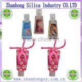 Lovely Portable Promotional Gift Body Wash Towel Silicon Rubber Case thumbnail-3