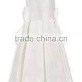 Child Bow Ivory Premium Bridesmaid Wedding Dress HSD8133 thumbnail-2