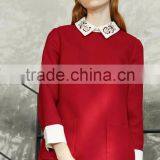 Women Fashion Dresses Winter 2016 Knee Length Dress Patterns thumbnail-1