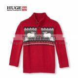 Long Sleeve Mock Neck Pullover Knit Sweater Kids thumbnail-1