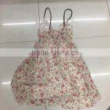 Women Flower Printed Fancy Chiffon Dress Stocklots thumbnail-4