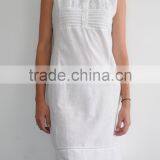 Ladies White Summer Dress thumbnail-2