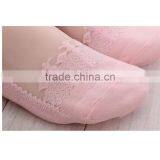 Hot Sales Colorful Ultrathin Transparent Beautiful Crystal Lace Elastic Short Women Socks Calcetines Pink Sock for Womens Meias thumbnail-5