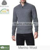 OEM Zip Top Custom Man Pullover Sweater