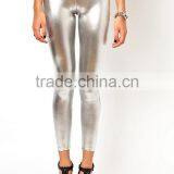 EY0605P High Waist Fashion Ladies Bright Color Leather Leggings thumbnail-2