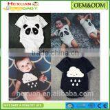 100% Cotton Short Sleeve Baby Romper Wholesale thumbnail-1