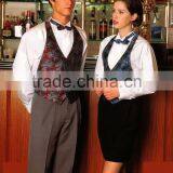 Restaurant Unisex Uniform Black Vest thumbnail-2