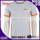100% Polyester High Quality Business Tight Fit Mens t Shirts thumbnail-6