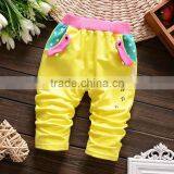 Wholesale Autumn Cotton Printing Girls Baby Pants Trousers thumbnail-2
