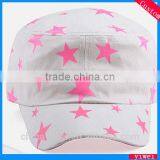 cheap 100% cotton outer army cap for women