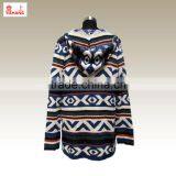 Jacquard Sweater 100%Acrylic Hot Sale Fashion Lady Dress Sweater thumbnail-2