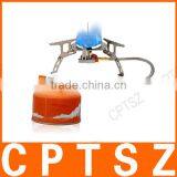 LIXADA Camping Gas Stove Outdoor Cooking Portable Foldable Split Burner 3000W thumbnail-3