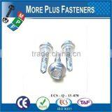 Hex Washer Head Or Round Head Phil Recess Self Drilling Screw Flat CSK Head Phil Recess Self Drilling Screw thumbnail-2