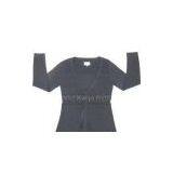 Lady v Neck Sweater thumbnail-1