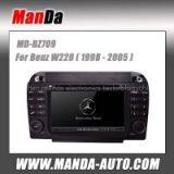 2 Din Oem in Car Entertainment for Benz S-Class W220 (1998 1999 2000 2001 2002 2003 2004 2005) Car Gps Navigation In-dash Dvd thumbnail-1