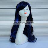 Heat Resistant Synthetic Fiber Ombre Wig,Natural Scalp Synthetic Hair Wig thumbnail-2