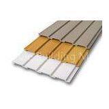 Wood Grain Durable PVC Garage Slatwall Panels For Tack Storage Organization thumbnail-1