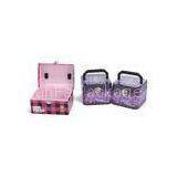 Lockable Cosmetic Box Packaging / Handmade Rigid Paper Box For Accessories