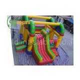 Hiring Outdoor Inflatable Combo With Bouncy Slides CE / Ul Blower