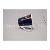 V Shaped Ceramic Porcelain Temperature Color Changing Mug Heat Sensitive