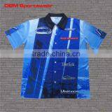 Latest Design Sublimated Pit Crew Custom Racing Shirt thumbnail-3