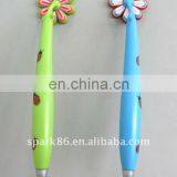 PVC Plastic Pen Led Flash Ballpoint Pen thumbnail-1