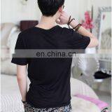 2017Peijiaxin Fashion Design Casual Style Plain Woolen Custom Collar Pocket Men Tshirt Pattern thumbnail-5