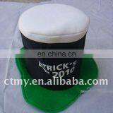 Fashion st.patrick's day shamrock top hat