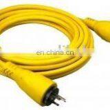 Marine Cord Shore Power Cordset Cable Industrial Grade Electrical Wire 30AMP Adapter Plug Receptacle