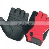 Vintage Style Brown Leather Crochet Cycling Gloves thumbnail-1