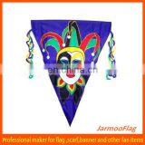 colorful triangle flags pennant flags