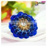 Bailange beautiful blue color garment accessories beaded suit buttons