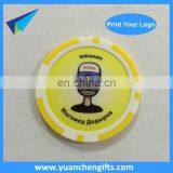 Popular Poker Chip Golf Ball Markers/coin for Golf Hat Clip thumbnail-4