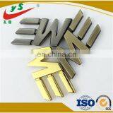 Silver Number Letters Custom Logo Stickers for Luggage thumbnail-3