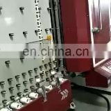 Vertical insulating glass production line for making double triple and step glass machine